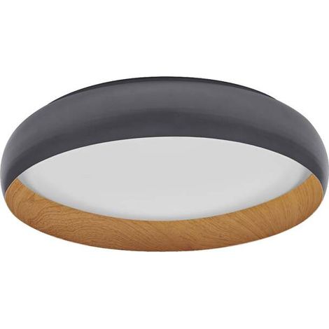 [NEUWERTIG] B-Ware LEDVANCE Deckenleuchte Orbis Livia LED Lampe dimmbar grau Ø52cm Metall 36W (1/2)