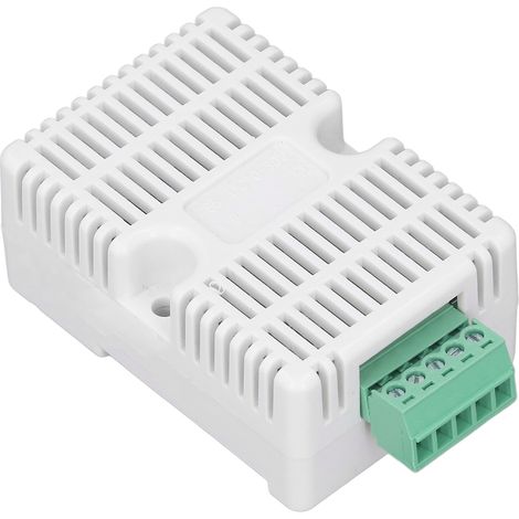 Module capteur de température et d'humidité, communication RS485, montage sur rail 35 mm, transmetteur de température et d'humidité, 10-30 V CC (1/5)