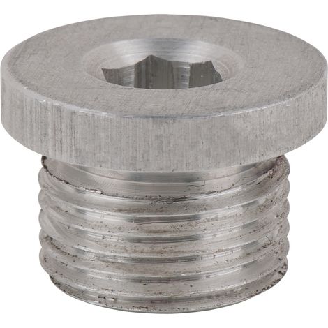 KS Tools Ölablassschraube Innen6kant 8 mm, M18x1,5x11 mm, 10er-Pack (1/2)