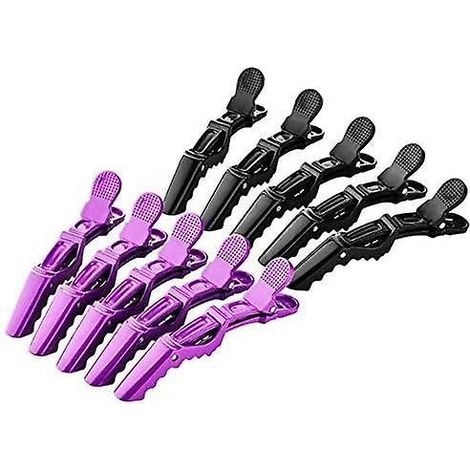 12pcs Pinces Crocodiles Cheveux, Pingle Cheveux, La Poigne Antidrapante, Pinces Cheveux Professionnelle Idale Pour Le Coiffure, La Coiffage, Le (1/5)