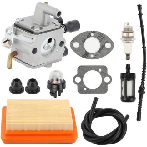 Kit de remplacement de filtre à carburateur compatible avec STIHL FS350, FR350, FR450, FR480-AquaForge (1/5)