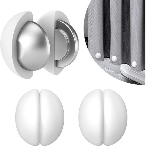 Duschvorhanggewichte, rostfreie Duschvorhangmagnete, Silikon