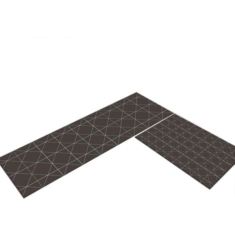 Tapis De Sol - Microfibre Absorbante - Antidérapant TPR - Pour Cuisine Salle De Bain Lavabo Buanderie Bureau - 2 Pièces 40 x 60 cm Et 40 x 120 cm (1/5)