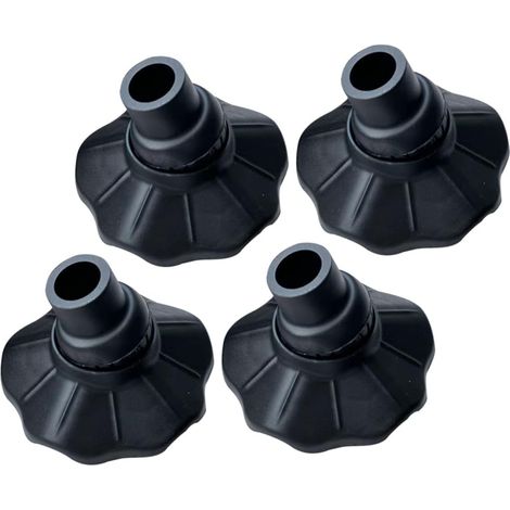 Lot de 4 embouts antidérapants pour pieds de chaises de camping (1/5)