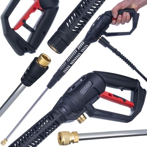 Pistola Alta Pressione Pro Clean Gun PCG1 – Compatibile con Idropulitrici Kärcher, Bosch, Lavor  Pressione Max 4000 PSI, Filettatura M22-14mm