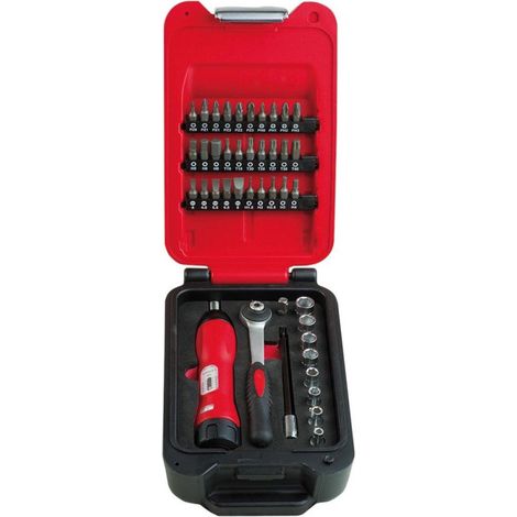 Tournevis dynamométrique + 42 pièces -