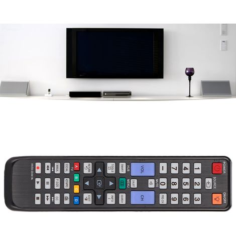 Télécommande de Remplacement Compatible pour Modèles de Téléviseurs LED Samsung UN40D6420UF UN46D6420UF UN55D6420UF UN60D6420UF (1/5)