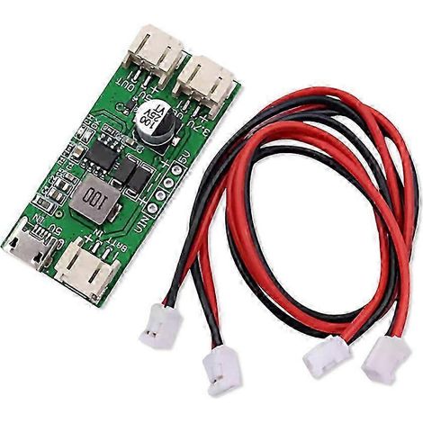 TP5400 Einzelzellen-Lithiumbatterie-Lade- und Boost-Steuermodul, 1A Ladung, 5V 1A Ausgang, Spannungsregelung-JXLGV (1/5)