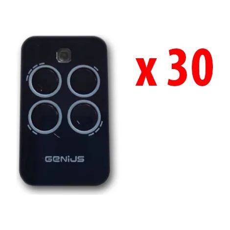 genius 30 x télécommande 4 canaux 433mhz jlc echo tx4 6100334 (1/3)