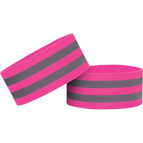 Bandes Réfléchissantes - Accessoires Vélo Et Course Ajustables - Pour Bras Chevilles Et Jambes - Lot De 2 (1/5)