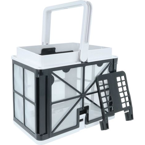 vhbw Panier filtrant avec protection moteur compatible avec Dolphin S 100, 50 aspirateur piscine - 23,5 x 14,5 x 18 cm (1/4)