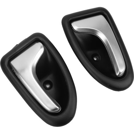 Poignées de Porte Intérieures Voiture Argent Mat 7700353282 Compatible Renault Master 1998-2007 (1/5)
