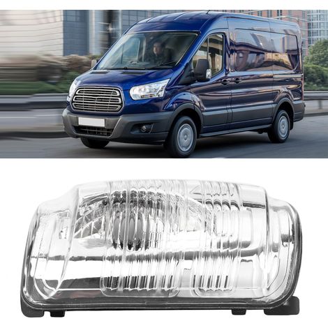 Lente di ricambio per indicatore di direzione dello specchietto retrovisore sinistro, codice 1847387, per Ford Transit MK8 2014-ON. (1/5)