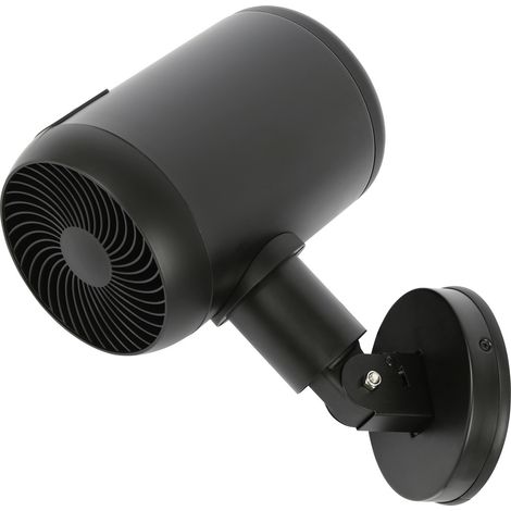 Lucci AIR Jet DC WV Schwarz Ventilateur mural noir