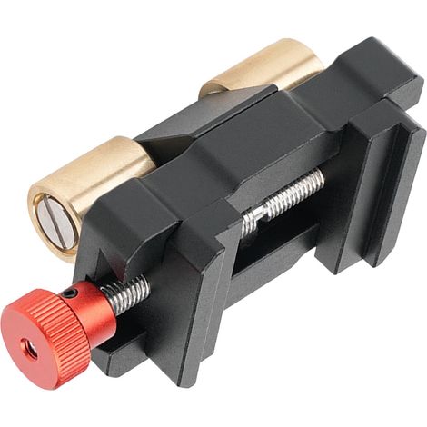 Gabarit d'affûtage de burin 60-4 mm à serrage par rouleau en acier au carbone trempé, guide d'affûtage à angle fixe en alliage d'aluminium pour raboteuse (1/5)