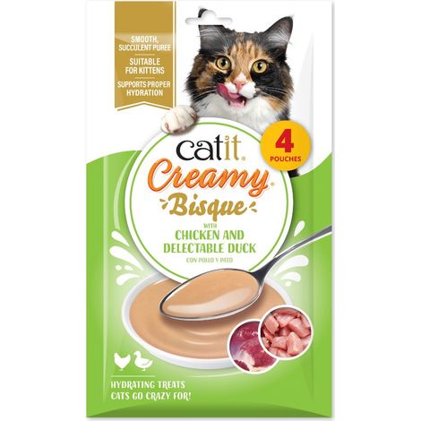 Catit Creamy Bisque con Pollo