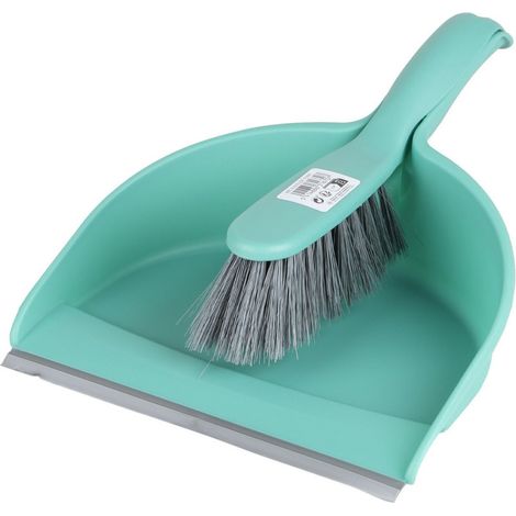 Ensemble pelle et balayette "Palio" - Bleu - L 33 x P 23 x H 10 cm - Livraison gratuite (1/3)