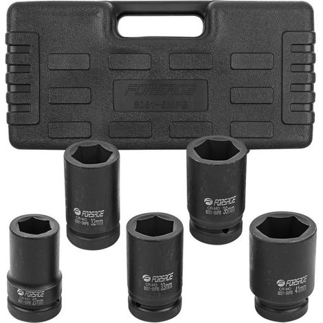 Set di bussole a impatto a 6 punte da 1" (27-41 mm) (1/5)