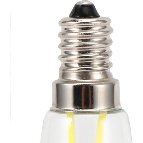 Lot de 10 mini ampoules LED à filament long E14 haute luminosité 1,5 W AC230 V (1/5)