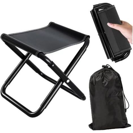 Mini Tabouret de Camping Pliable,Tabouret Pliant Portable,Camping Pliant Tabourets,Siège Camping Portable,Tabouret Pliable Camping (1/4)