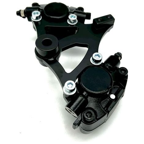 Zusätzliche Bremssattelhalterung für serienmäßige HB-Bremsscheiben an Honda MSX 125 Grom (2014–2025) 2. und 3. Generation Stunt (1/5)