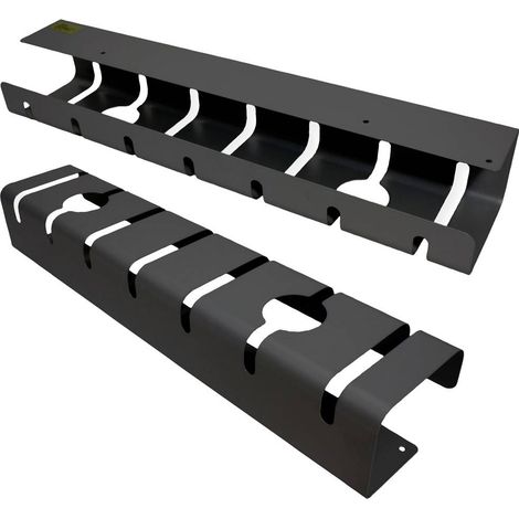 Roline Canalina passacavi Nero (L x L x A) 106 cm x 110 mm x 80 mm 1 pz. 17.03.1303 (1/4)