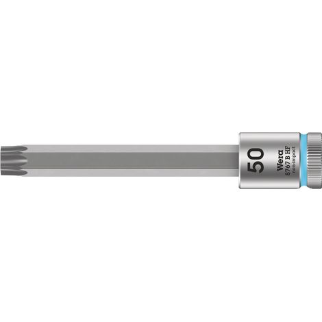 WERA Schraubendrehereinsatz 3/8" mit Haltefunktion T50x100mm (1/5)