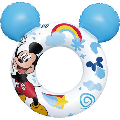 Salvagente Disney Junior Topolino Bestway 74 x 76 cm (1/3)