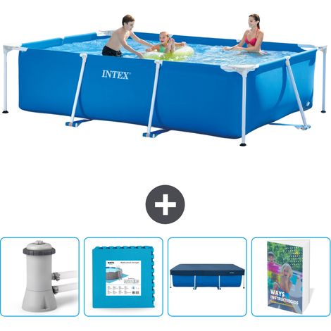 Rechteckiger Frame Pool - 300x200x75 cm - 5-teilig SCB124 (1/4)