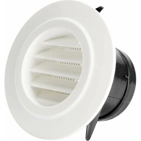 75mm Bubbler with protective grille - ABS, air outlet for internal fresh air system (ø75mm) YMYNY