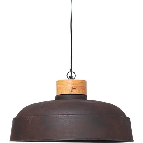 Lampada a sospensione prao in metallo grigio d57cm - Atmosphera créateur d'intérieur