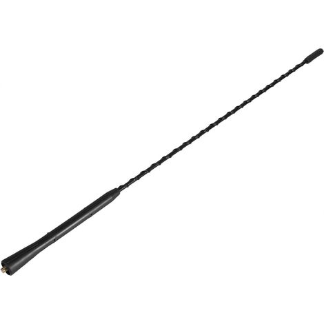 Antenne radio FM AM amplifiée universelle pour voiture, mât de toit, 16 pouces, amplificateur de signal stéréo (1/5)