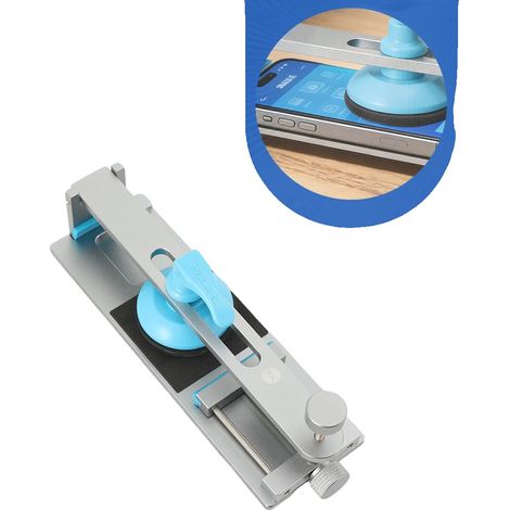 Bildschirmtrennwerkzeug, Hochwertiger Kunststoff, 15 x 10 x 5 cm, Geeignet für die meisten Mobiltelefonmodelle, Bis zu 50 kg Saugleistung, Mit (1/5)