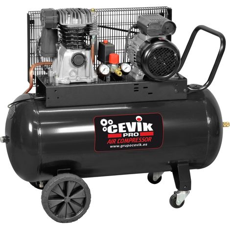 COMPRESOR CORREA 100L 3HP 400V CEVIK PRO CA-PRO100-3TF