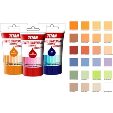 Tinte concentrado univ 50 ml pardo 456 titan