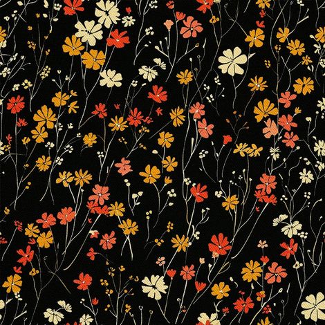 Tela decorativa para exteriores Oxford - Motivo floral I DX5231 (1/5)