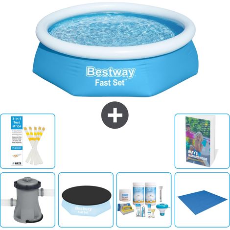 Bestway Fast Set Rund - 244x61 cm - 7-teilig S251
