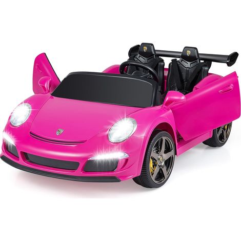 COSTWAY 24V Auto Elettrica per Bambini, Veicolo Elettrico a 2 Posti con Telecomando, Luci LED, Clacson, Musica e Connessione Wireless, 4WD per Bambini 3-8 Anni (1/5)