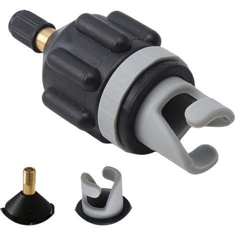 Adaptateur de pompe à air pour bateau pneumatique SUP, convertisseur de pompe à air, adaptateur de valve multifonction (1/3)