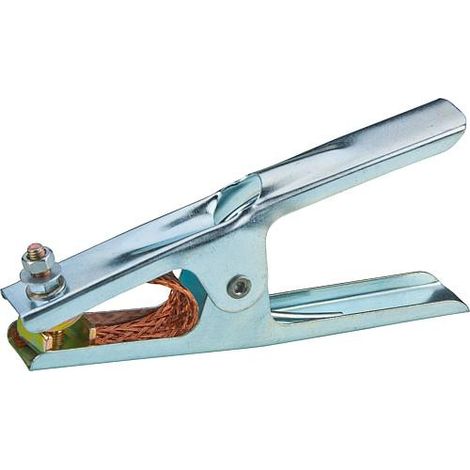 pince terre 300A M6 avec bande cuivre