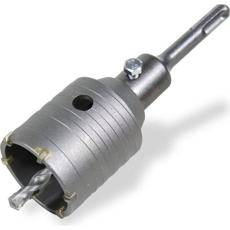 55-mm-Lochsäge – 8x110-mm-Bohrer – Für Beton und Mauerwerk – SDS-Plus-Adapter im Lieferumfang enthalten (1/5)