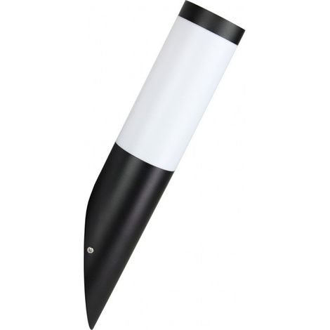 Applique murale extérieure torche noire IP44 E27 SU-MA (1/2)