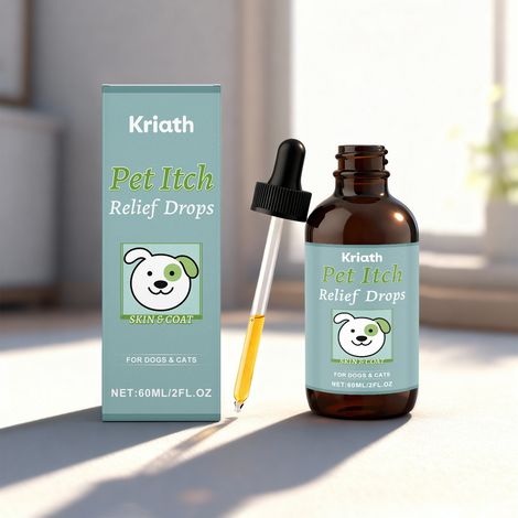 Gouttes de collagène pour animaux : Douces et confortables pour la peau et le pelage des chiens et des chats – 60 ml (1/5)