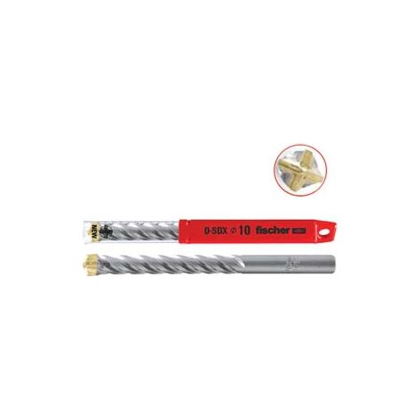 PUNTE D-SDX PER MURATURA E CALCESTRUZZO- - ø mm.6x100 - 10 blister FISCHER