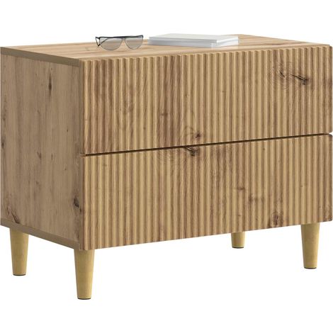 Maison Exclusive - Nachttisch Artisan-Eiche 62 x 34,5 x 48 cm Hol