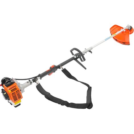 Coupe-bordures, 0,75 kW de puissance, 3 têtes de coupe, Orange, Pas de prise (1/2)