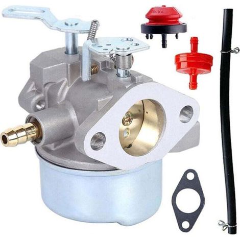 Compatible con el carburador HMSK80 für Tecumseh 640052, 640054, 640349, XU, 640058, 640058A. Compatible con las máquinas de jardinería HMSK85, HMSK100 y HMSK105 - (1/4)
