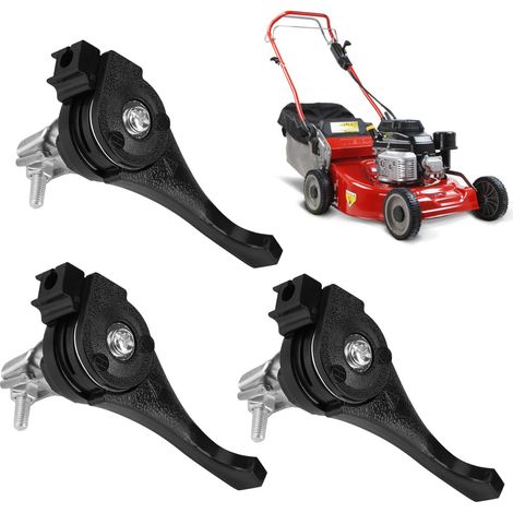 Levier Accelerateur, Levier de Papillon de la Tondeuse, Tondeuse à Gazon à Levier D'accelerateur, Poignee D'Accelerateur pour Tondeuse, pour Une Utilisation Dans le Jardin ou L'agriculture, 3 Pièces (1/5)