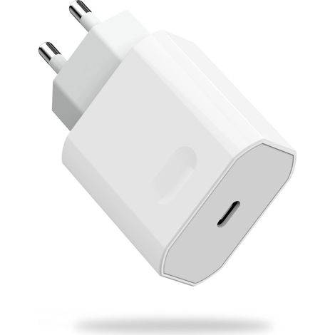 Chargeur Rapide iPhone, Certifié MFi 30W USB C Adaptateur Secteur Prise (1/5)