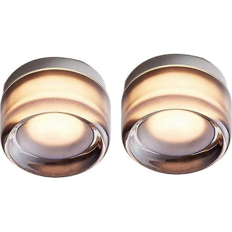 moderne LED-Wandleuchten für das Wohnzimmer, konkav, grau (1/5)